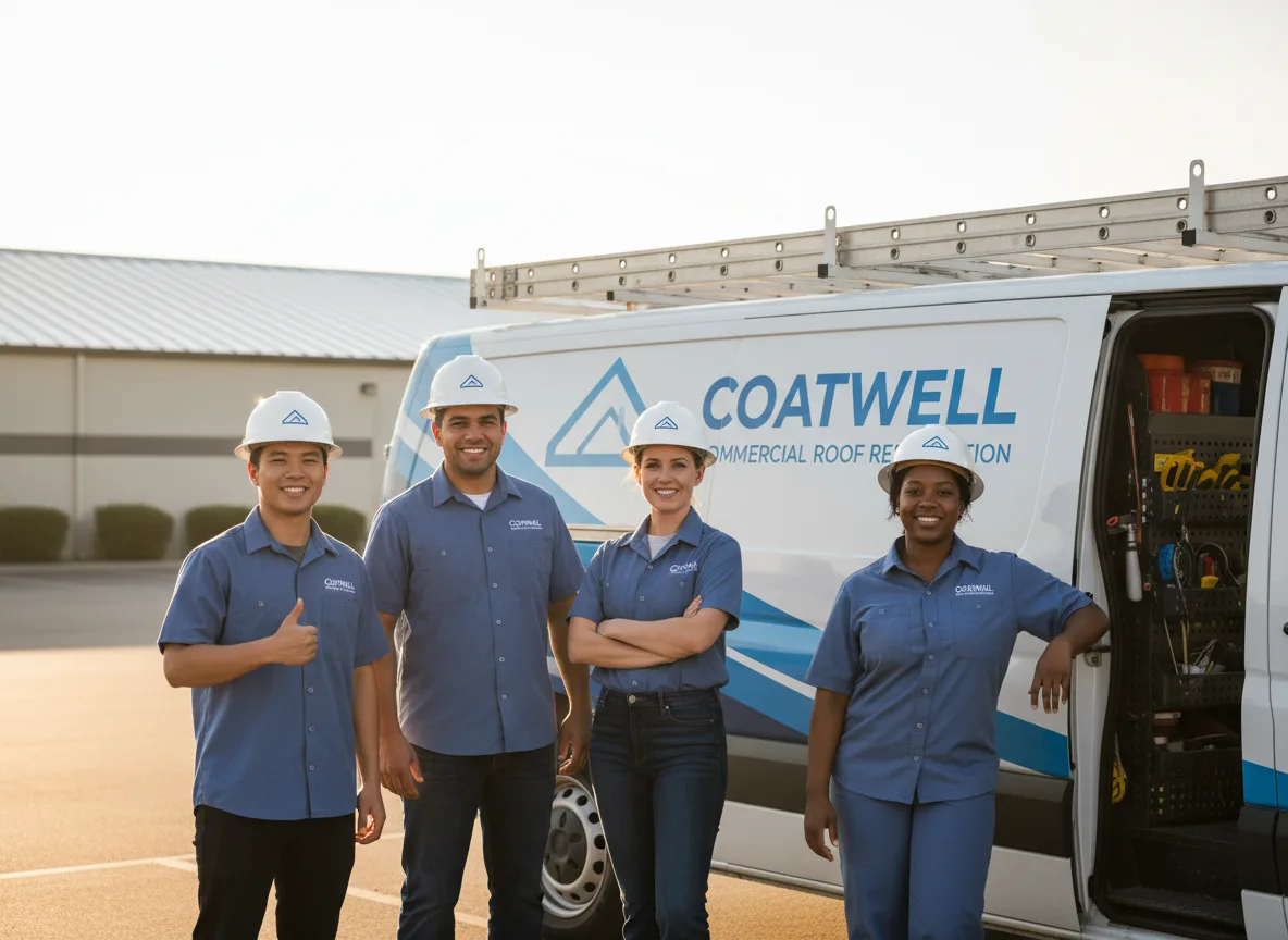 Commercial roof coating company in Vancleave, MS